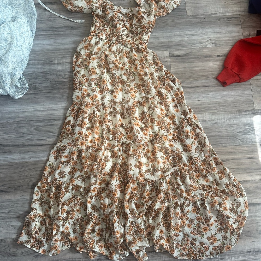 Altar’d stare Floral Maxi Dress